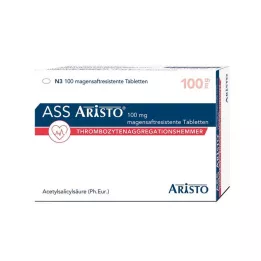 ASS Aristo 100 mg enterosolventní tablety, 100 ks