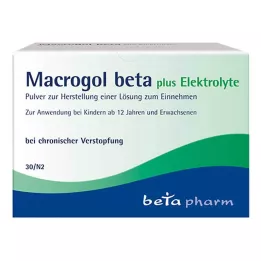 MACROGOL beta plus elektrolyty prášek pro perorální podání, 30 ks