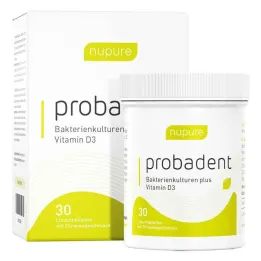 Nupure probadent citronové pastilky pro ústní flóru, 30 ks
