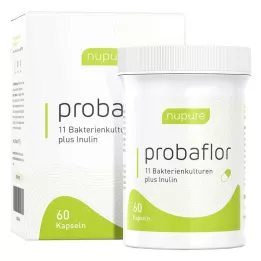 NUPURE probaflor probiotika pro střevní rehabilitaci cap., 60 ks