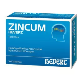 ZINCUM HEVERT Tablety, 100 ks