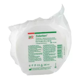 ZELLETTEN Tampony 4x5 cm role se sníženým obsahem choroboplodných zárodků, 500 ks