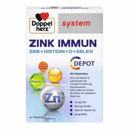 DOPPELHERZ Tablety systému Zinc Immun Depot, 30 ks