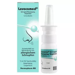 LEVOCAMED 0,5 mg/ml nosní sprejová suspenze, 5 ml