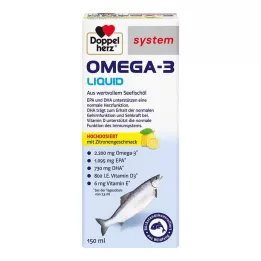 DOPPELHERZ Omega-3 Liquid systém, 150 ml