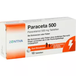 PARACETA 500 tablet, 10 ks