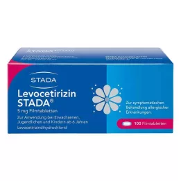LEVOCETIRIZIN STADA 5 mg potahované tablety, 100 ks