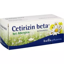 CETIRIZIN Beta filmové tablety, 90 ks