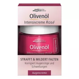 OLIVENÖL INTENSIVCREME Růžový oční krém, 15 ml