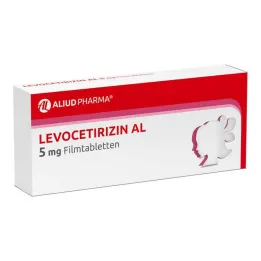 LEVOCETIRIZIN AL 5 mg potahované tablety, 100 ks
