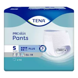 TENA PANTS plus S jednorázové kalhotky, 14 ks