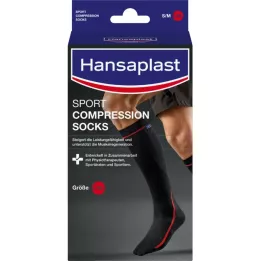 Hansaplast Sportovní kompresní ponožky Velikost L, 2 ks