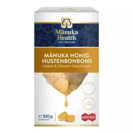 MANUKA HEALTH MGO 400+ lízátek zázvor-citrón, 100 g