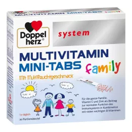 DOPPELHERZ Rodinný systém Multivitamin Mini-Tabs, 20 ks