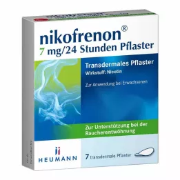 NIKOFRENON 7 mg/24 hodin transdermální náplast, 7 ks
