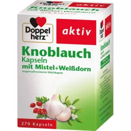 DOPPELHERZ Knobl.Kap.M.Mistel+Hawdorn 60/24/54 mg, 270 ks