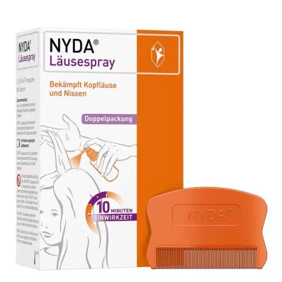 NYDA Sprej na vši, 2X50 ml
