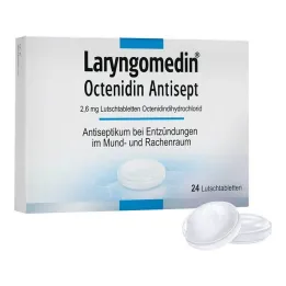 Laryngomedine Octenidine Antisept, 24 ks