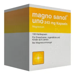 Magno Sanol uno 243 mg kapsle, 100 ks