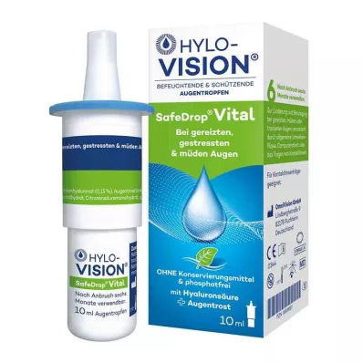 HYLO-VISION SafeDrop vitální oční kapky, 10 ml