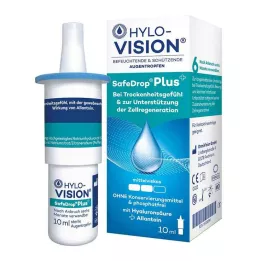 HYLO-VISION SafeDrop plus oční kapky, 10 ml