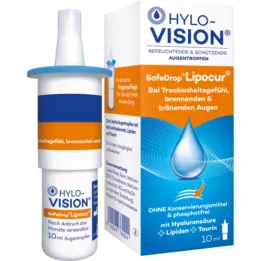 HYLO-VISION SafeDrop Lipocur Eye Drops, 10 ml