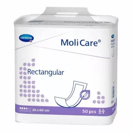 MOLICARE obdélníkový 4 kapky 20x60 cm, 50 ks