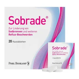 SOBRADE Žvýkací tablety, 20 ks
