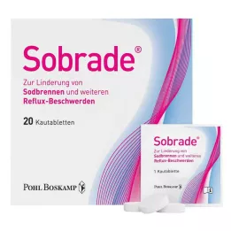 SOBRADE žvýkací tablety, 20 ks