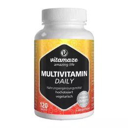 MULTIVITAMIN DAILY bez jódu vegetariánské kapsle, 120 ks