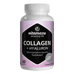 COLLAGEN 300 mg+Hyaluron 100 mg tobolky s vysokou dávkou, 60 ks