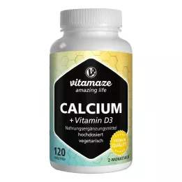CALCIUM D3 600 mg/400 I.E. vegetariánské tablety, 120 ks