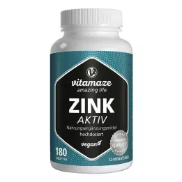 Vitamaze Zinek aktivně tablety, 180 ks