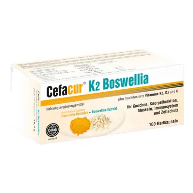 Cefacur K2 Boswellia tvrdé kapsle, 100 ks Cefacur K2 Boswellia tvrdé kapsle, 100 ks
