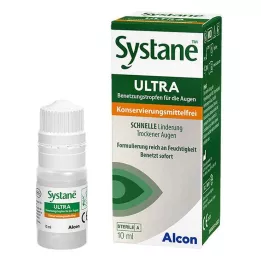 SYSTANE ULTRA Smáčedlo na víčka bez konzervantů, 10 ml