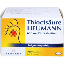 THIOCTSÄURE HEUMANN 600 mg filmových tablet, 100 ks