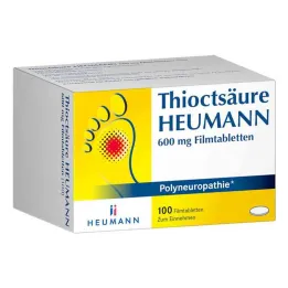 Kyselina thiooctová Heumann 600 mg potahované tablety (100 kusů)