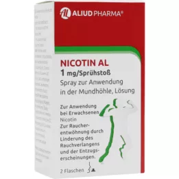 NICOTIN AL 1 mg/sprej Spray z.i.d.mundhö.,ks