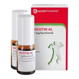 NICOTIN AL 1 mg/sprej Spray z.i.d.mundhö.,ks