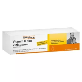 VITAMIN C PLUS Zinekratiopharm šumivé tablety, 20 ks