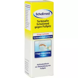 TERBINAFIN Schollmed proti atletově noze 10 mg/g krému, 15 g
