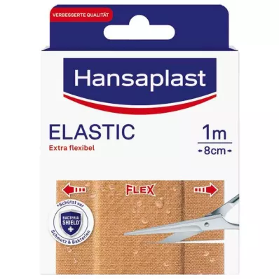 HANSAPLAST elastický pflaster 8 cmx1 m, 1 ks