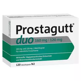 PROSTAGUTT Duo 160 mg/120 mg měkkých tobolek 120 ks., 120 ks