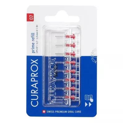 CURAPROX CPS 07 základní náplň mezizubního kartáčku, 8 ks CURAPROX CPS 07 základní náplň mezizubního kartáčku, 8 ks