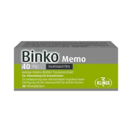 BINKO Memo 40 mg filmové tablety, 30 ks