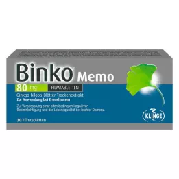 BINKO Memo 80 mg filmové tablety, 30 ks