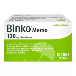 BINKO Memo 120 mg potahované tablety, 60 ks