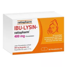 IBU-LYSIN-ratiopharm 400 mg potahované tablety, 50 ks