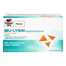 IBU-LYSIN DoppelherzPharma 400 mg potahované tablety, 50 ks