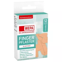 WEPA Směs sádry na prsty 3 velikosti, 12 kusů